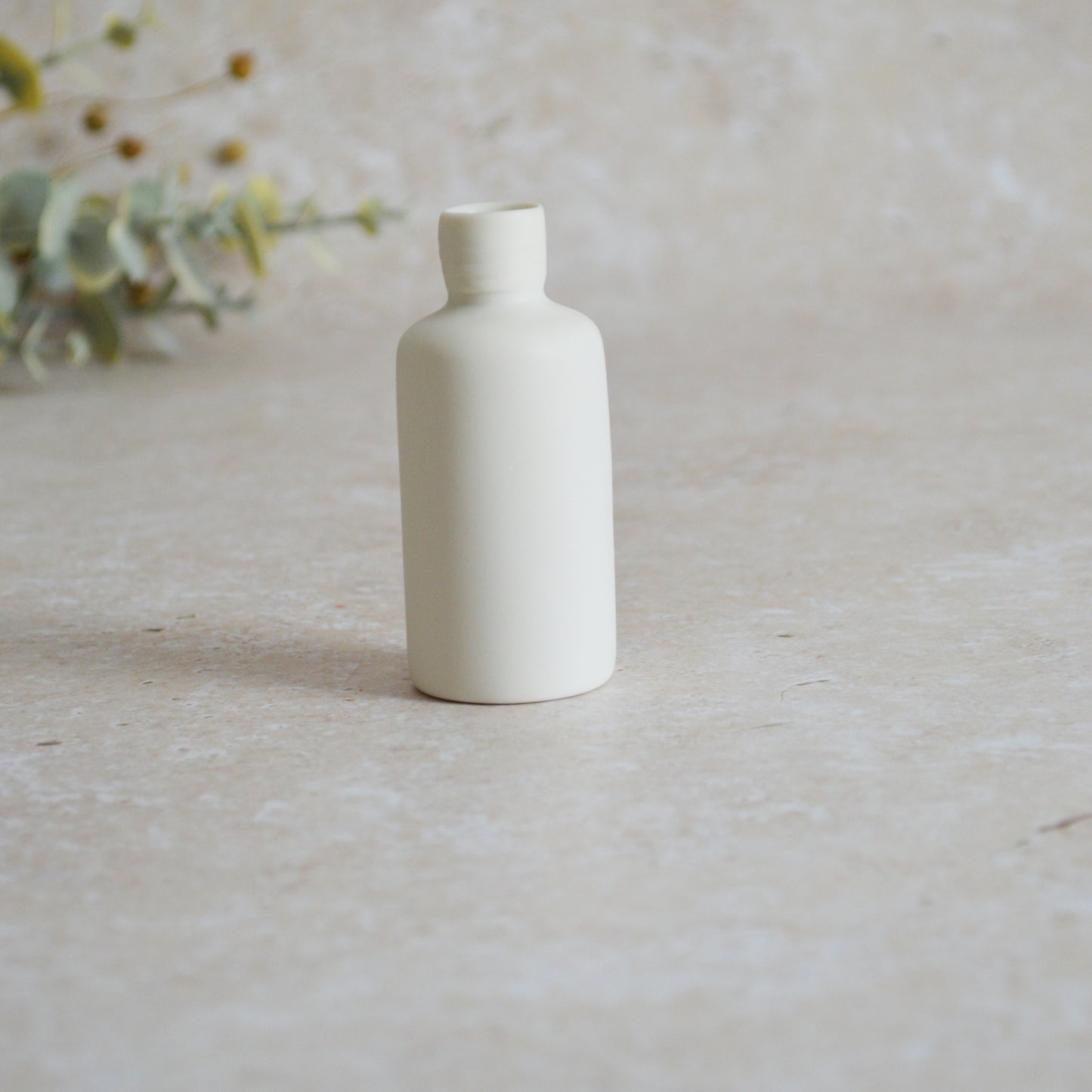 Sample* Discontinued* I Love You Small Bottle | Porcelain | Valentines Keepsake (A104)