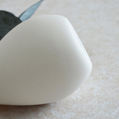 Seconds* Small White Bud Vase with an Embossed Gold Heart | Porcelain | Flower Vase | Mother's Day Vase (A10)