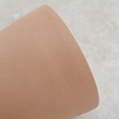 Seconds* Pastel Pink Collard Neck Ceramic Vase With A Gold Embossed Heart | Stoneware Vase | Flower Vase (A13)
