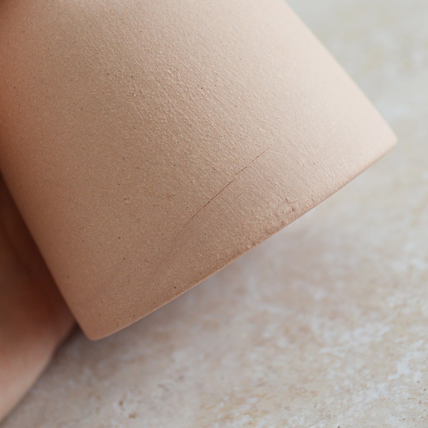 Seconds* Small Pastel Pink Vase With A Gold Embossed Heart | Flower Vase | Small Vase | Stoneware Vase (A35)