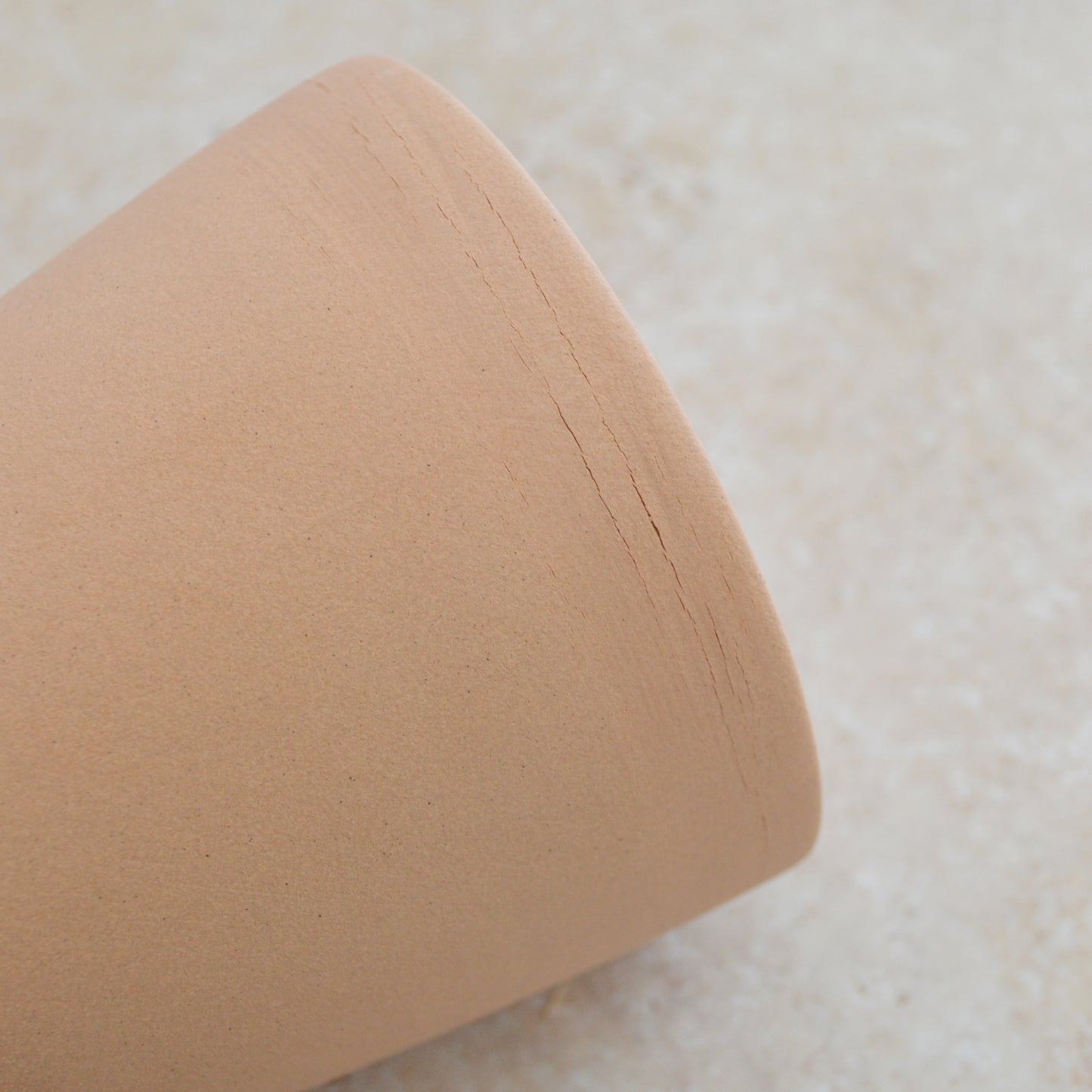 Seconds* Pastel Pink Collard Neck Ceramic Vase With A Gold Embossed Heart | Stoneware Vase | Flower Vase (A43)