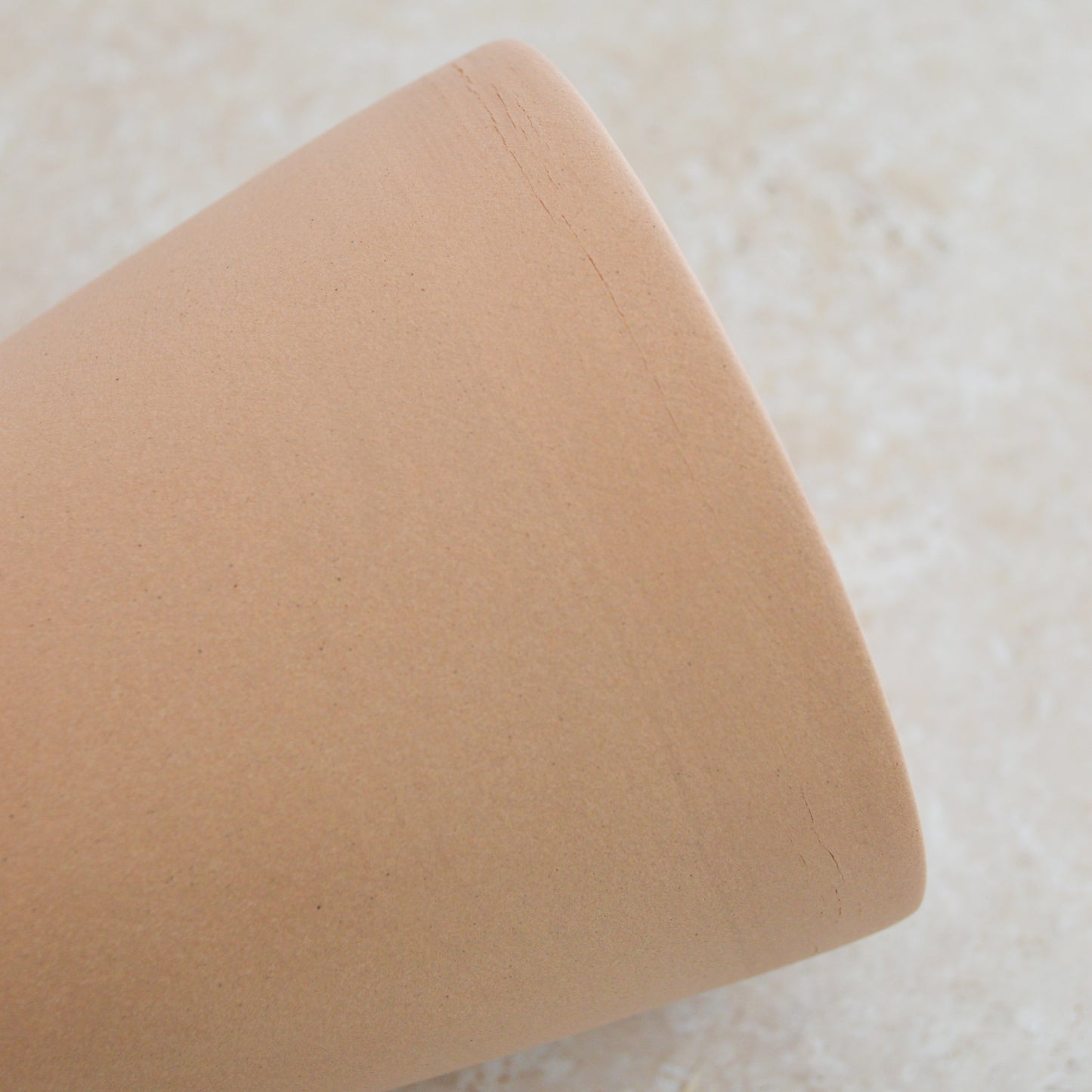 Seconds* Pastel Pink Collard Neck Ceramic Vase With A Gold Embossed Heart | Stoneware Vase | Flower Vase (A43)