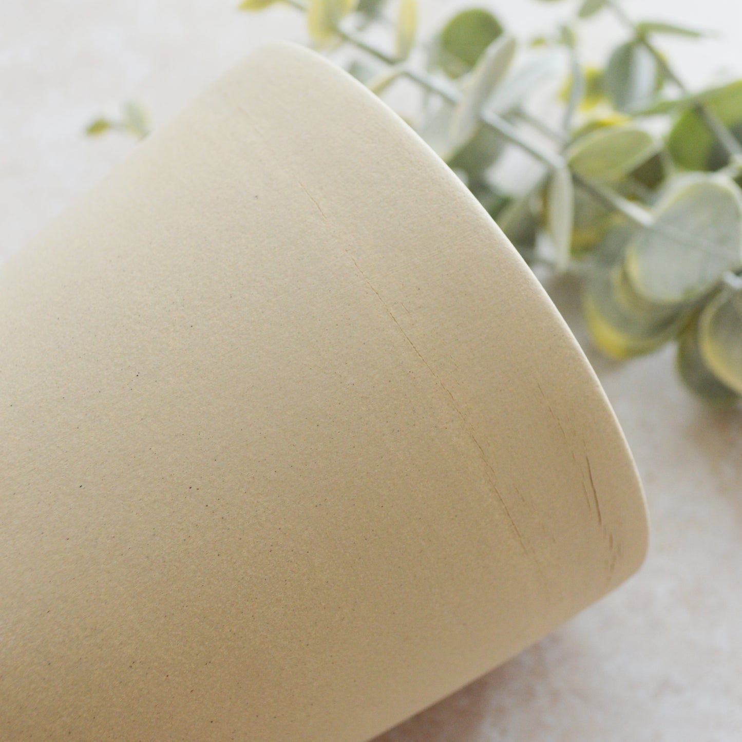 Seconds* Beige Collard Neck Ceramic Vase With A Gold Embossed Heart | Stoneware Vase | Flower Vase (A80)