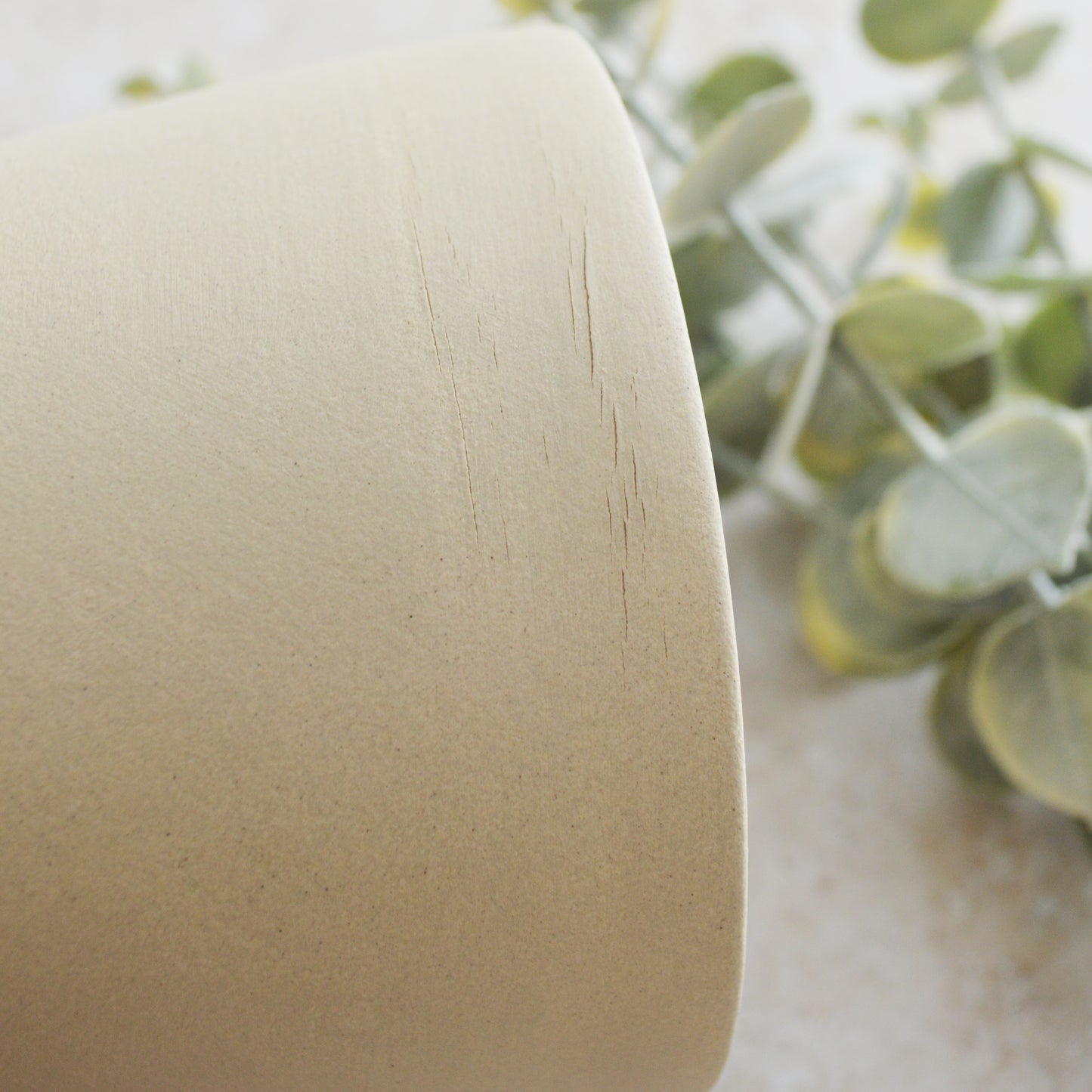 Seconds* Beige Collard Neck Ceramic Vase With A Gold Embossed Heart | Stoneware Vase | Flower Vase (A80)