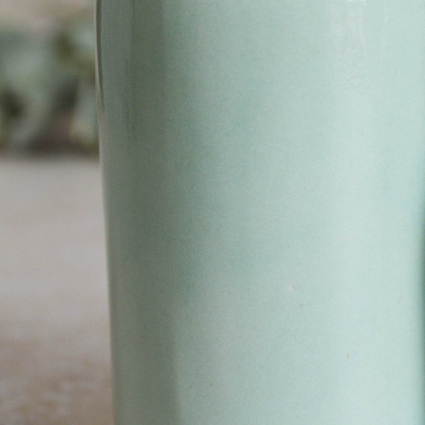 Discontinued* Seconds* Set of Three Turquoise Glazed Bottle Vases With A Gold Embossed Heart | Summer Vase | Flower Vase | Porcelain (A90)