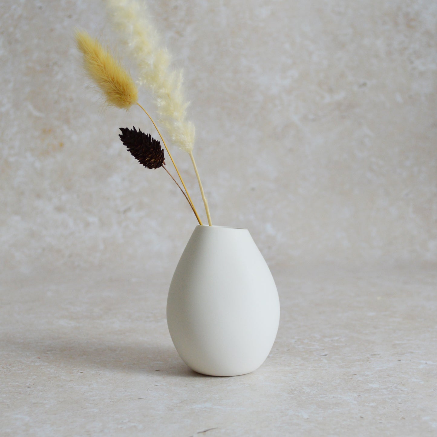 Seconds* Small White Bud Vase with an Embossed Gold Heart | Porcelain | Flower Vase | Mother's Day Vase (A98)