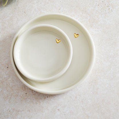 Sample* Seconds* Thrown Porcelain Dishes | Glazed Porcelain | Food Safe (B38 & B39)