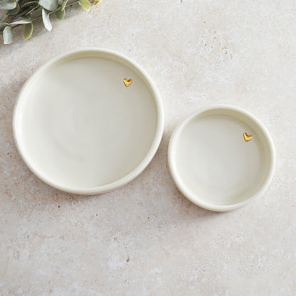 Sample* Seconds* Thrown Porcelain Dishes | Glazed Porcelain | Food Safe (B38 & B39)