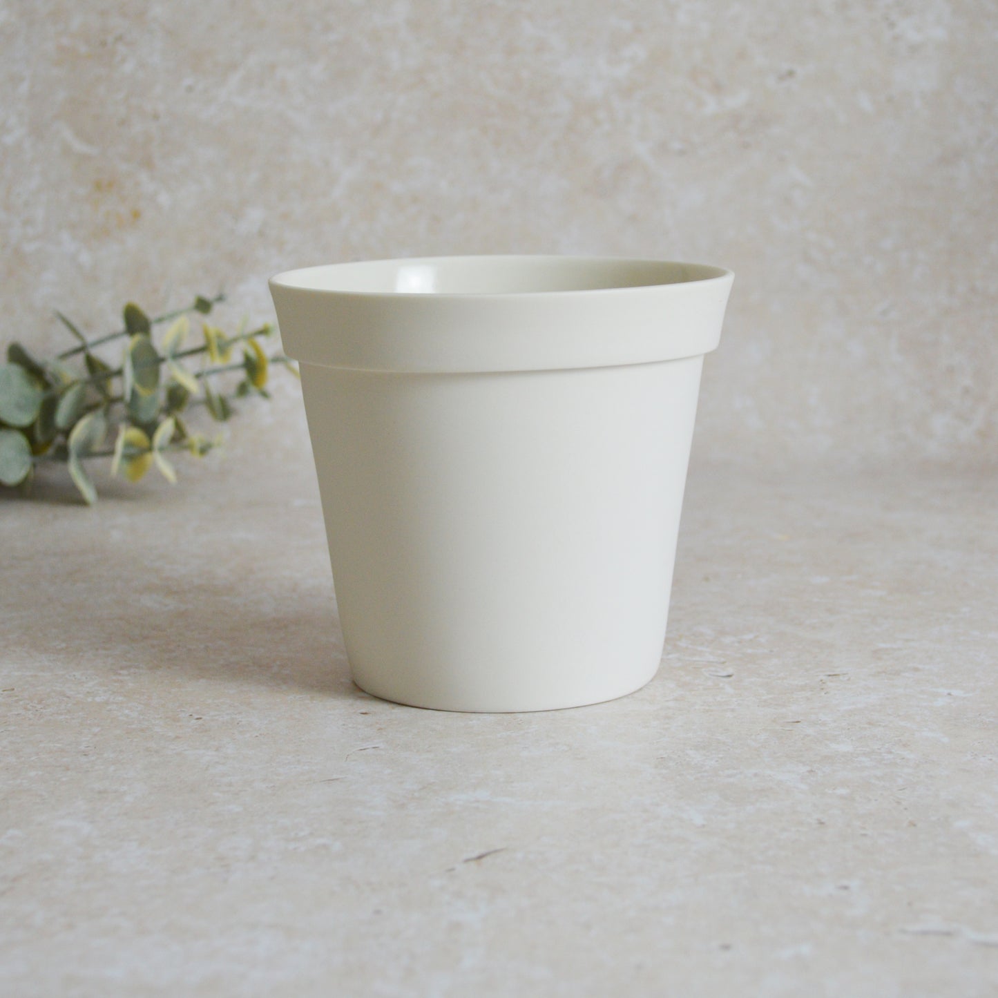 Discontinued* Seconds* Small Flower Pot With A Gold Heart Made From Porcelain | Flower Pot | White Flower Pot | Porcelain (B48)