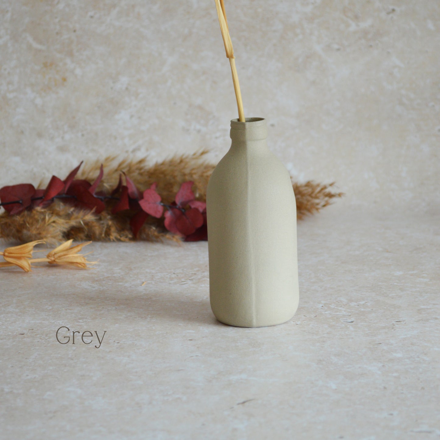 Sample* Seconds* Large Stoneware Pastel Bottle Vases | Flower Vase | Bottle Vase | Stoneware (B55,B57,B60,B63,B66)