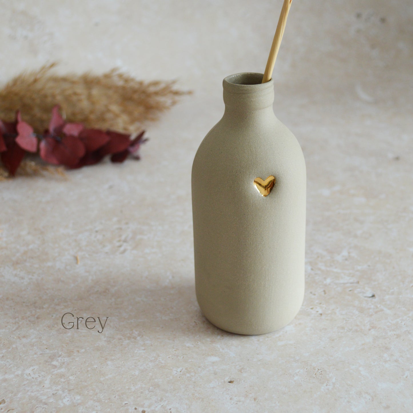 Sample* Seconds* Large Stoneware Pastel Bottle Vases | Flower Vase | Bottle Vase | Stoneware (B55,B57,B60,B63,B66)