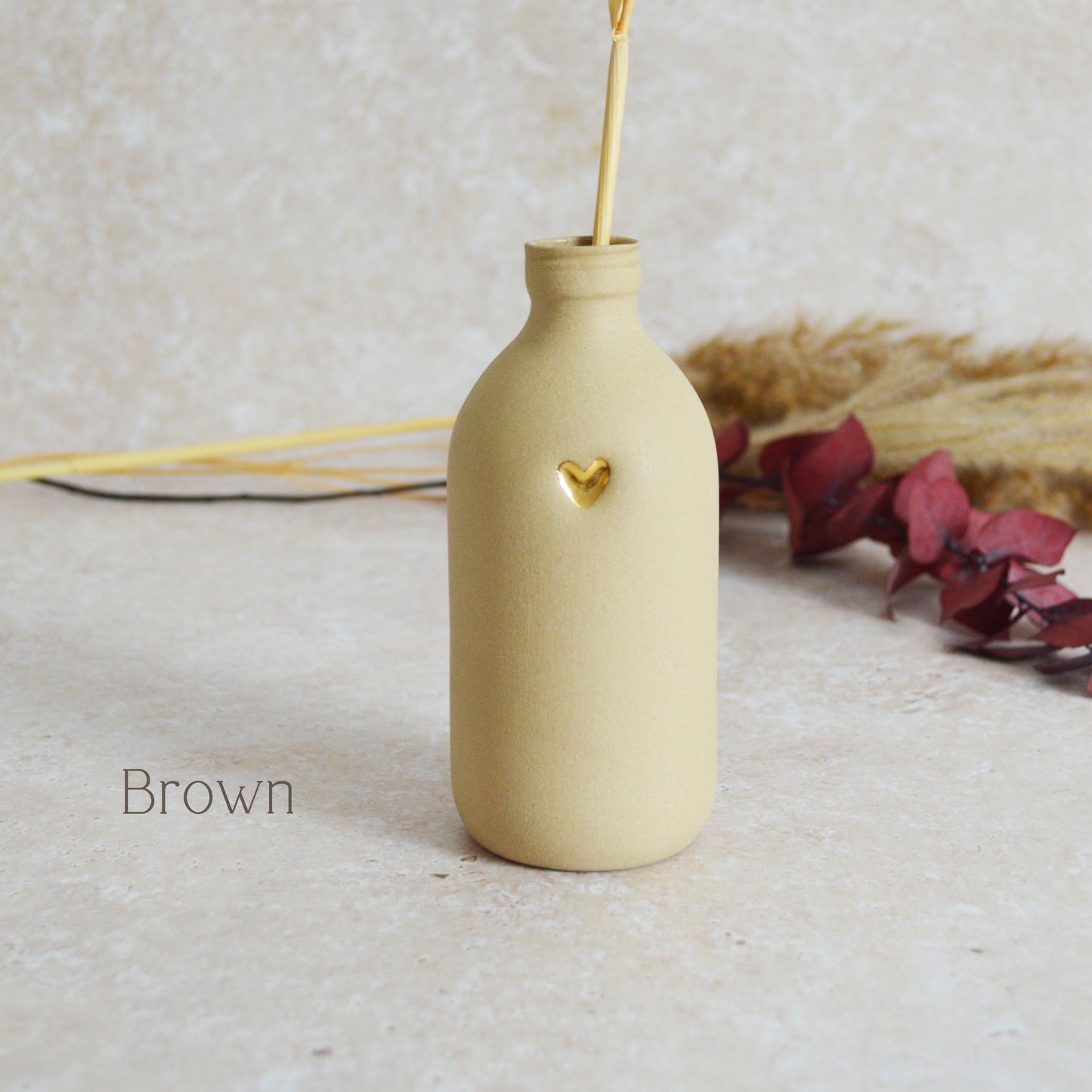 Sample* Seconds* Large Stoneware Pastel Bottle Vases | Flower Vase | Bottle Vase | Stoneware (B55,B57,B60,B63,B66)