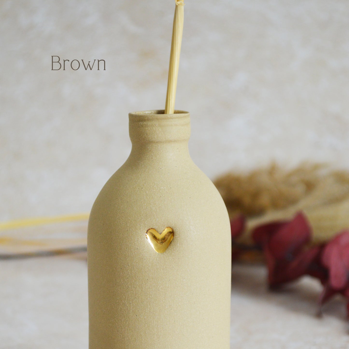 Sample* Seconds* Large Stoneware Pastel Bottle Vases | Flower Vase | Bottle Vase | Stoneware (B55,B57,B60,B63,B66)