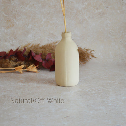 Sample* Seconds* Large Stoneware Pastel Bottle Vases | Flower Vase | Bottle Vase | Stoneware (B55,B57,B60,B63,B66)