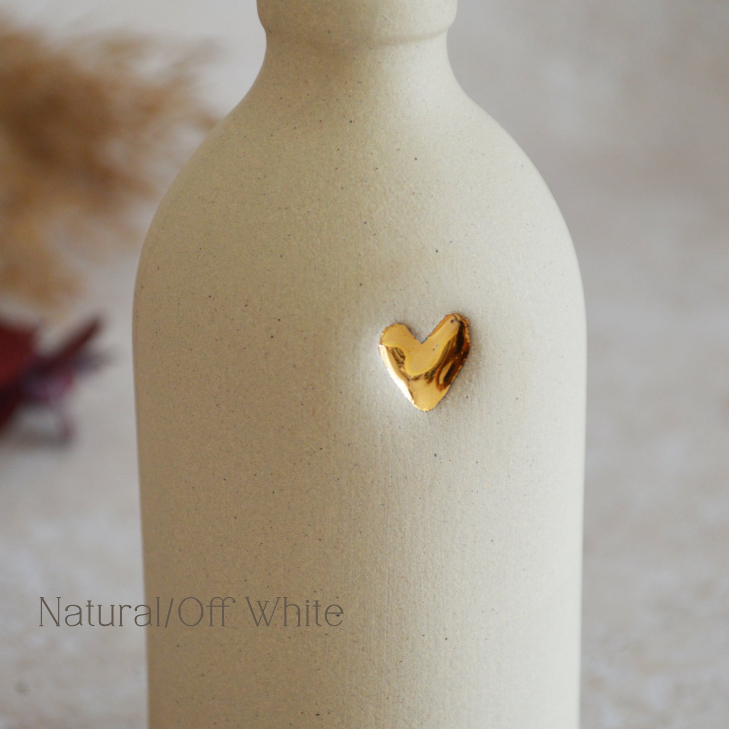 Sample* Seconds* Large Stoneware Pastel Bottle Vases | Flower Vase | Bottle Vase | Stoneware (B55,B57,B60,B63,B66)