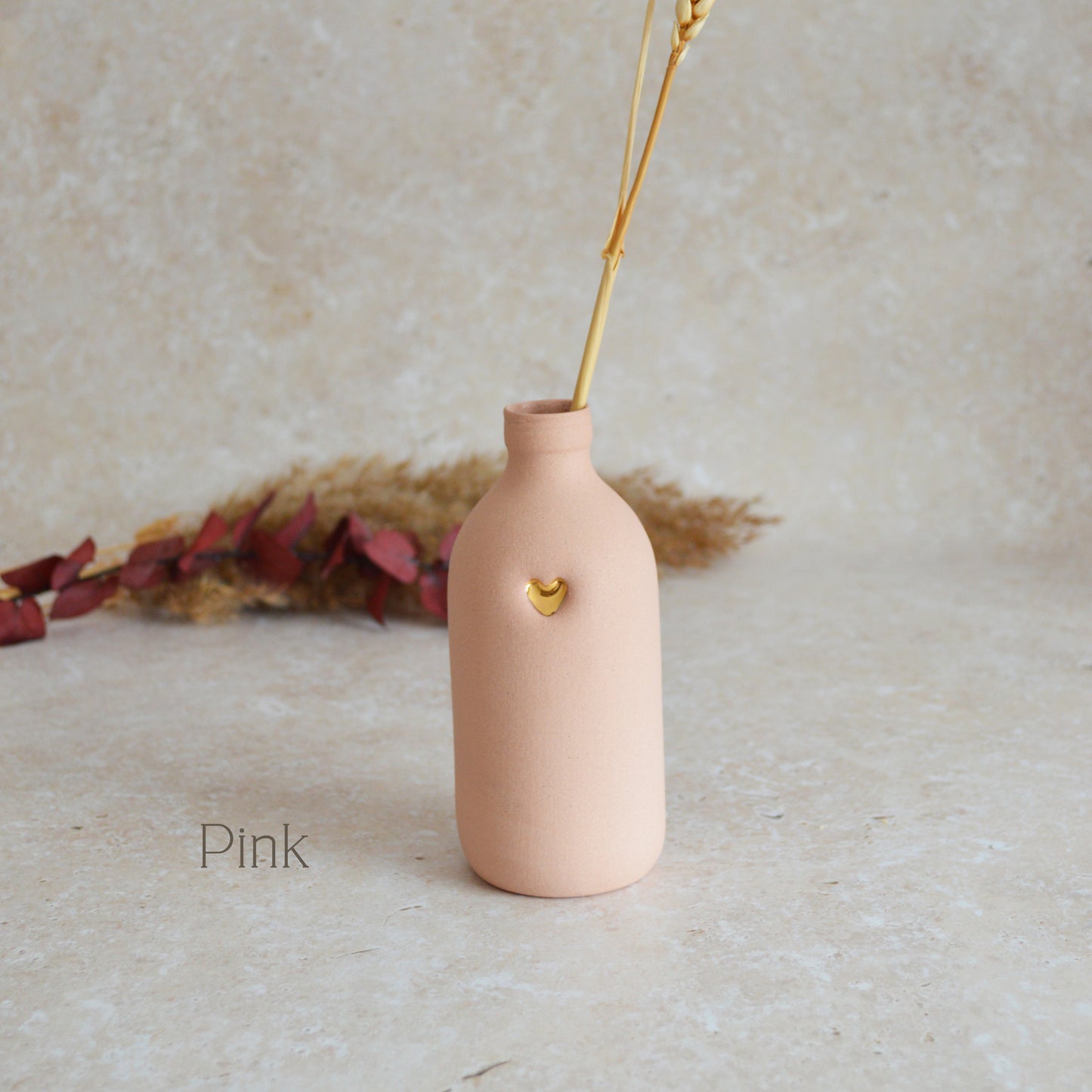 Sample* Seconds* Large Stoneware Pastel Bottle Vases | Flower Vase | Bottle Vase | Stoneware (B55,B57,B60,B63,B66)