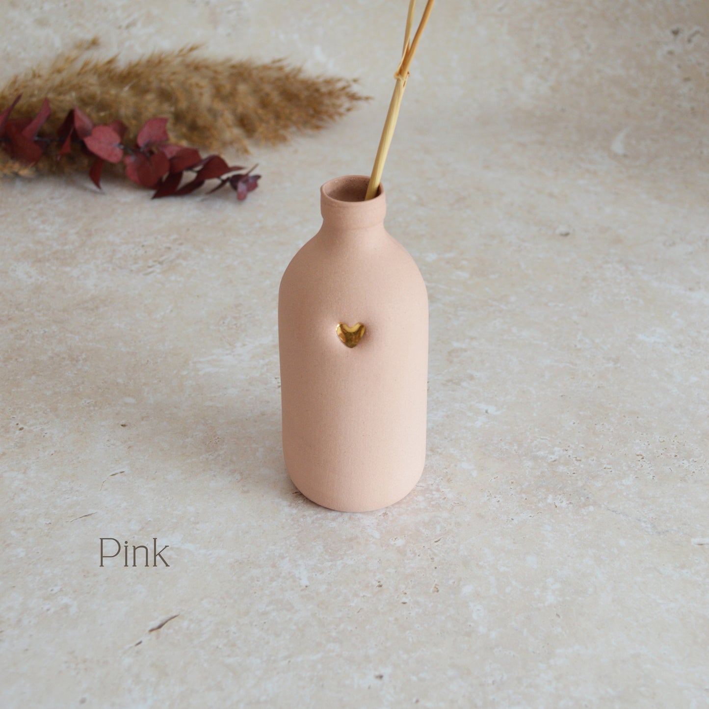 Sample* Seconds* Large Stoneware Pastel Bottle Vases | Flower Vase | Bottle Vase | Stoneware (B55,B57,B60,B63,B66)